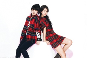 シングル「男なしでも幸せに生きてる」をリリースしたMiss Aが、このたびファッションマガジン「インスタイル」のグラビア撮影を行った。