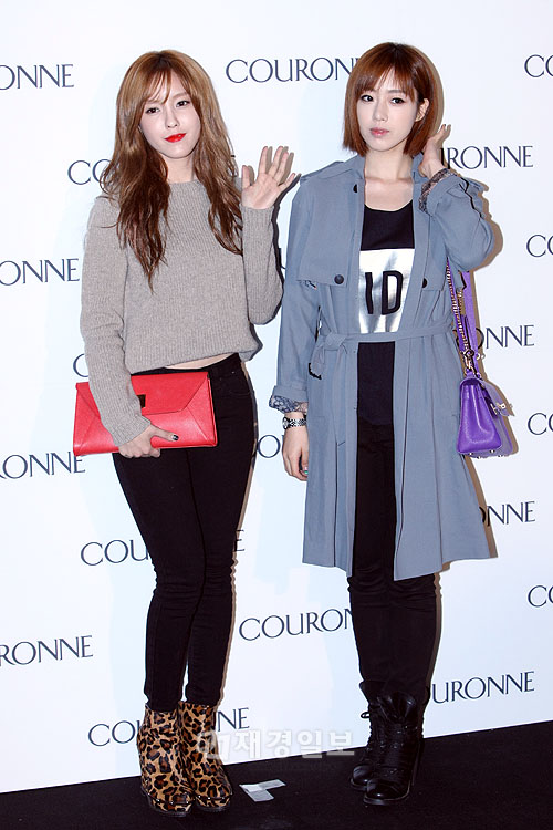 T-ARAウンジョン＆ヒョミン、ZE:Aイム・シワンら「COURONNE」オープニングイベントに出席（7） T-ARAウンジョン＆ヒョミン
