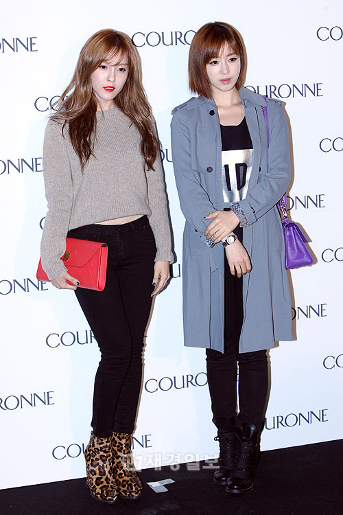 T-ARAウンジョン＆ヒョミン、ZE:Aイム・シワンら「COURONNE」オープニングイベントに出席（6） T-ARAウンジョン＆ヒョミン