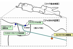 プロジェクト予定地（画像：住友商事）