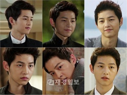 ソン・ジュンギの魅惑の眼差し6枚セットが公開され話題だ。写真=アイエイチキュー