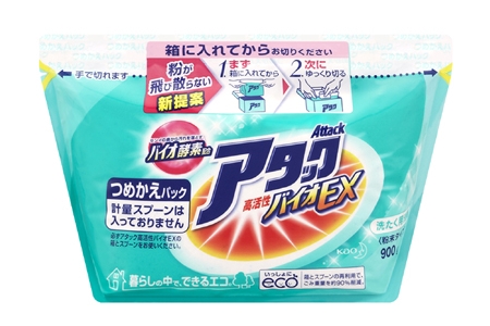 「アタック高活性バイオEX　つめかえパック」（画像：花王）