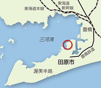 位置図（画像：三井化学）