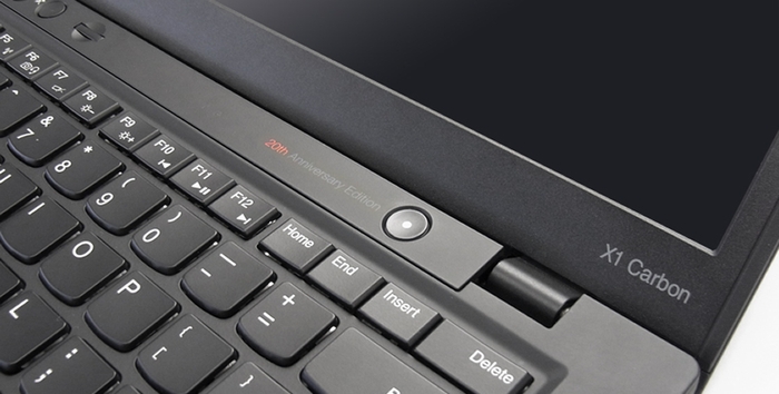 「ThinkPad X1 Carbon 20th Anniversary Edition」(画像:レノボ・ジャパン) 「ThinkPad X1 Carbon 20th Anniversary Edition」(画像:レノボ・ジャパン)
