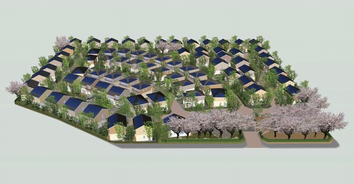 「熊谷スマートタウン整備事業」のイメージ（画像：ミサワホーム）