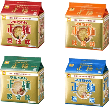 「マルちゃん正麺」シリーズ(画像:東洋水産) 「マルちゃん正麺」シリーズ(画像:東洋水産)