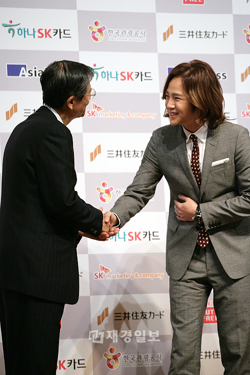 チャン・グンソク、三井住友カードの記者会見に出席(5)