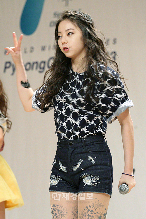 Wonder Girlsがパワフルなダンスバトル! 平昌冬季スペシャルオリンピック広報大使(4) ソヒ