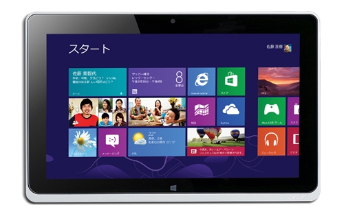 「ICONIA W510D」（画像：日本エイサー）
