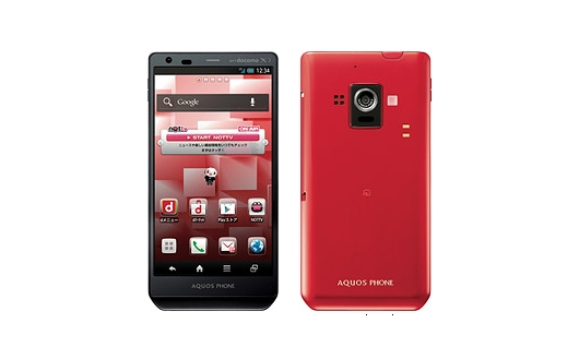 「AQUOS PHONE ZETA SH-02E（Red）」（画像：NTTドコモ）