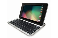 Android 4.2を搭載したGoogleの最新タブレット端末「Nexus7」専用のキーボード付きケース「Bluetoothキーボード薄型軽量ケース for Nexus7」（MK5000-BK）