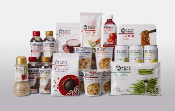 西友の新PB「みなさまのお墨付き」の商品群（画像：西友）