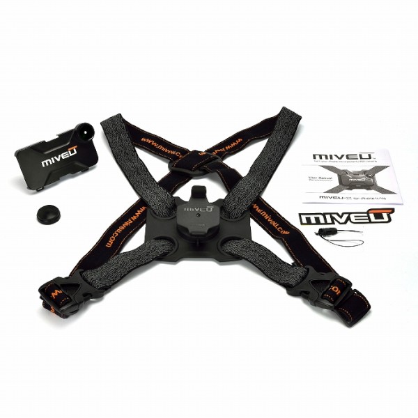 iPhoneを一人称視点カメラに変えることができるアタッチメント「miveu-X for iPhone4S/4」