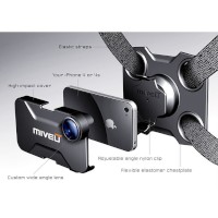 iPhoneを一人称視点カメラに変えることができるアタッチメント「miveu-X for iPhone4S/4」