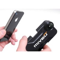 iPhoneを一人称視点カメラに変えることができるアタッチメント「miveu-X for iPhone4S/4」