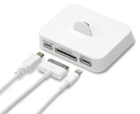 iPhone 5用を縦置き状態で充電できる「iPhone5 用 3マルチ 充電スタンド」 iPhone 5用を縦置き状態で充電できる「iPhone5 用 3マルチ 充電スタンド」