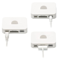 iPhone 5用を縦置き状態で充電できる「iPhone5 用 3マルチ 充電スタンド」 iPhone 5用を縦置き状態で充電できる「iPhone5 用 3マルチ 充電スタンド」