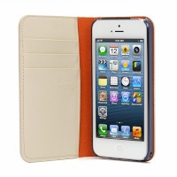 イタリア製の高級牛革を使用した手帳型iPhone 5用ケース「Classic Leather for iPhone5」 イタリア製の高級牛革を使用した手帳型iPhone 5用ケース「Classic Leather for iPhone5」