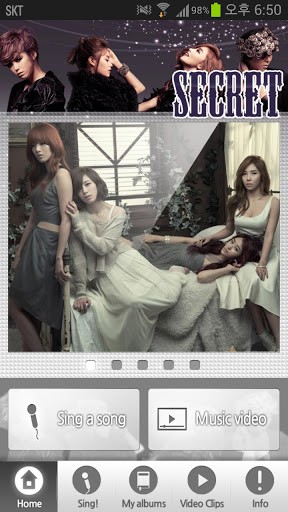 MBLAQやAileeに続いて、ガールズグループSecretが、全世界を対象としたスマートフォンのアプリアルバムをリリースした。