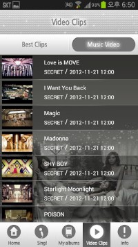 MBLAQやAileeに続いて、ガールズグループSecretが、全世界を対象としたスマートフォンのアプリアルバムをリリースした。