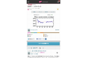 「textream」の利用イメージ（画像：ヤフー）