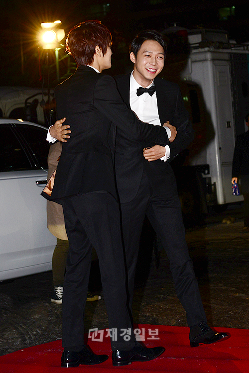 JYJユチョン＆ジェジュン、MBC演技大賞授賞式に出席（1）