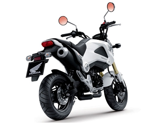 MSX125（パールヒマラヤズホワイト）（画像：ホンダ）