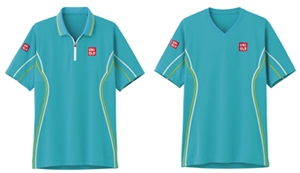 全豪オープンテニス錦織・国枝両選手着用ウェアを発売（画像：ユニクロ）