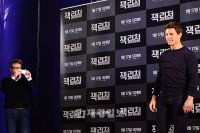映画『アウトロー』、主演のトム・クルーズらが釜山でプロモーション クリストファー・マッカリー監督、トム・クルーズ（22）