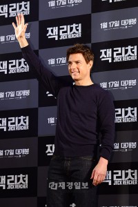 映画『アウトロー』、主演のトム・クルーズらが釜山でプロモーション トム・クルーズ（21）