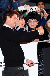 映画『アウトロー』、主演のトム・クルーズらが釜山でプロモーション トム・クルーズ（13）