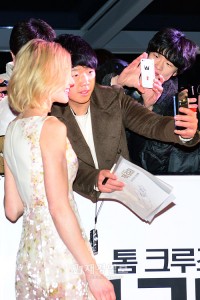 映画『アウトロー』、主演のトム・クルーズらが釜山でプロモーション