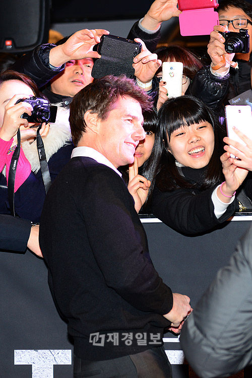 映画『アウトロー』、主演のトム・クルーズらが釜山でプロモーション（8） トム・クルーズ