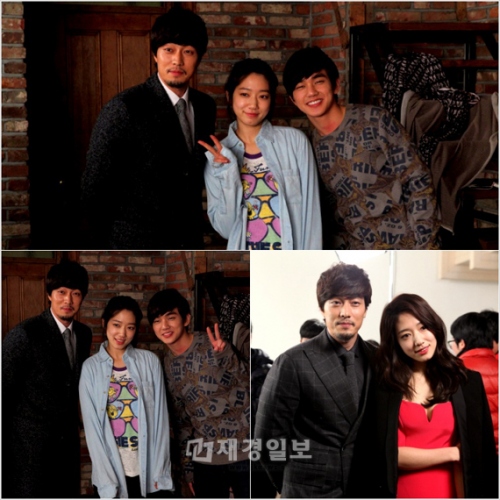 ソ・ジソプが、ユ・スンホ、パク・シネとの記念ショットを公開した。