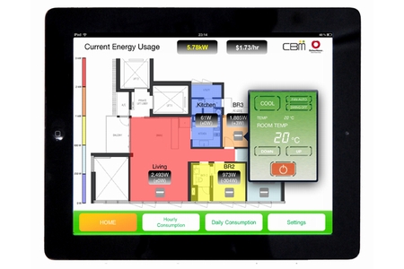 高級タワーマンション「エシェロン」向け「D-HEMS」TOP画面（プロトタイプ）（画像：大和ハウス工業）
