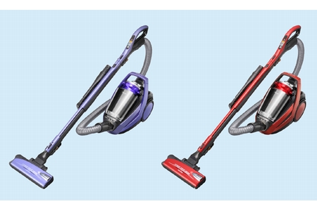 サイクロン式掃除機「風神」TC-ZXCシリーズ2機種（画像：三菱電機）
