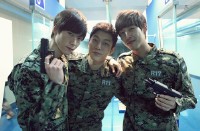 KBS新水・木ドラマ『IRIS 2』に出演するイケメン3人組の写真が公開された。写真＝テウォンエンターテイメント