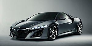 NSXコンセプト(Honda仕様)(画像:ホンダ) NSXコンセプト(Honda仕様)(画像:ホンダ)