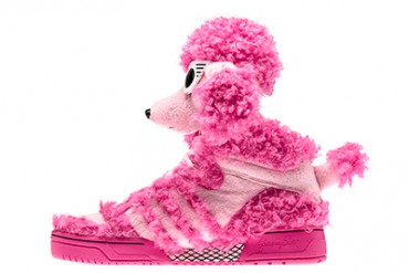 アディダス オリジナルス×ジェレミー・スコット 2013年春夏コレクション第1弾 - スニーカーはピンクプードル