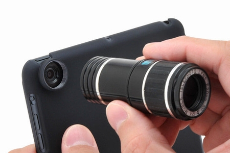 「モバイルフォンテレスコープ for iPad mini」のイメージ（画像：センチュリー）