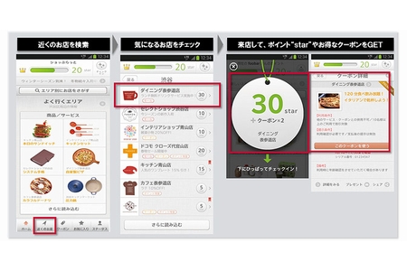 「ショッぷらっと」の利用イメージ(画像:NTTドコモ) 「ショッぷらっと」の利用イメージ(画像:NTTドコモ)
