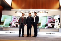 サムスン電子は19日、2013年サムスンスマートTVメディアデー』を開催し、同製品のCMモデルとして活動中の俳優ヒョンビンが出席した。