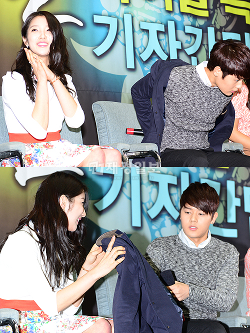 4Minuteジヒョン、ZE:Aドンジュンら、『愛と戦争2』の記者懇談会に出席（3）