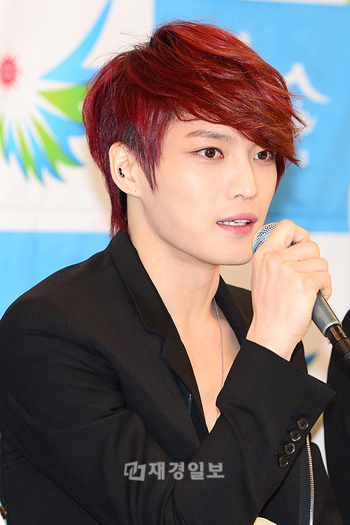 JYJ、広報大使の就任式に出席　2014仁川アジア競技大会（7）