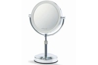ポーラから、5倍拡大鏡と36個のLEDライト付き「ハリウッドビューティミラー」