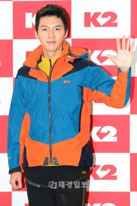 ヒョンビン、「K2 2013 S/S」でアウトドアファッションを披露