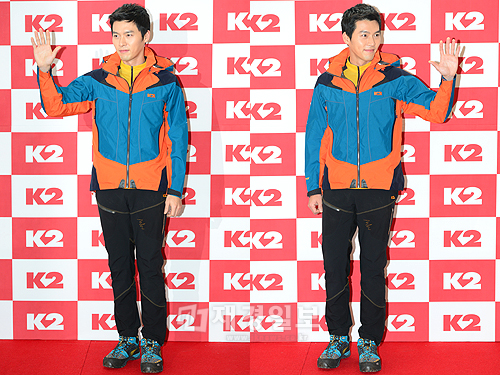 ヒョンビン、「K2 2013 S/S」でアウトドアファッションを披露（2）