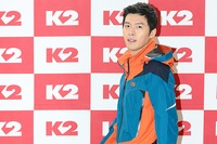 アウトドアブランド「K2」の“2013年S/Sファッションショー”にヒョンビンが出席した。