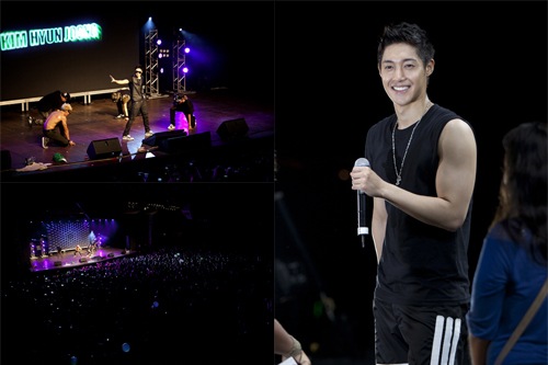 グローバル韓流の主役、キム・ヒョンジュン（SS501リーダー）がブラジルとペルーでの公演を盛況裡に終えた。写真＝キーイースト