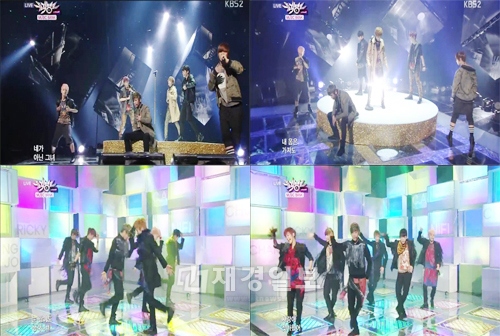 TEENTOPが、1日午後6時10分に生中継されたKBS2TV「ミュージックバンク」に出演し、カムバックステージを披露した。